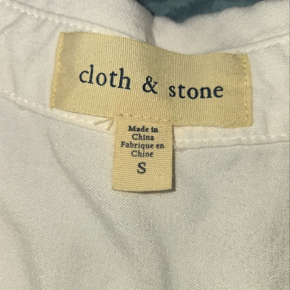 Anthropologie cloth & stone Women's S Button-up Blouse - Picture 5 of 14